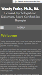 Mobile Screenshot of drwendyfader.com